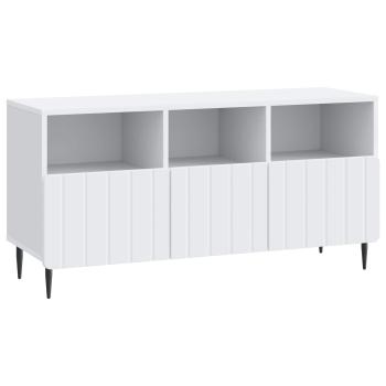 TV-Schränk mit Schubladen Weiß 102 x 34,5 x 50 cm Holzwerkstoff
