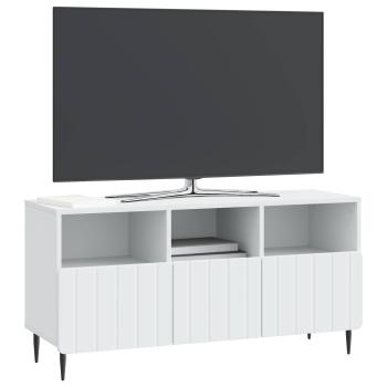 TV-Schränk mit Schubladen Weiß 102 x 34,5 x 50 cm Holzwerkstoff