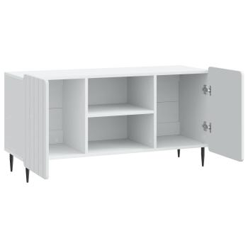 TV-Schränk Weiß 102 x 34,5 x 52 cm Holzwerkstoff