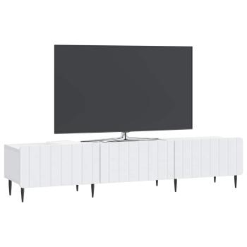 TV-Schränk mit Schubladen Weiß 147 x 34,5 x 32 cm Holzwerkstoff