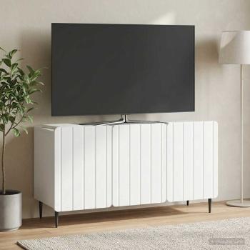 ARDEBO.de - TV-Schränk Weiß 99 x 34,5 x 52 cm Holzwerkstoff
