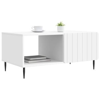 Couchtisch Weiß 90 x 50 x 40 cm Holzwerkstoff