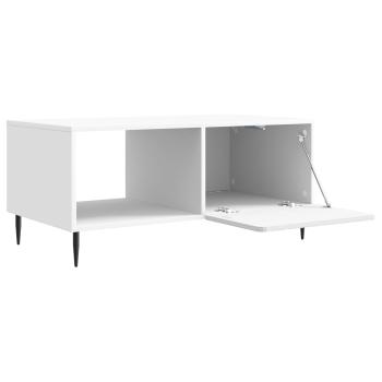 Couchtisch Weiß 90 x 50 x 40 cm Holzwerkstoff