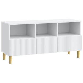 TV-Schränk mit Schubladen Weiß 102 x 34,5 x 50 cm Holzwerkstoff
