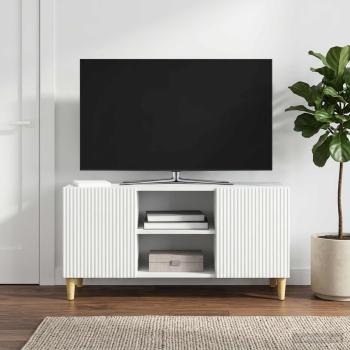 TV-Schränk Weiß 102 x 34,5 x 50 cm Holzwerkstoff