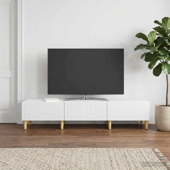 TV-Schränk mit Schubladen Weiß 147 x 34,5 x 30 cm Holzwerkstoff