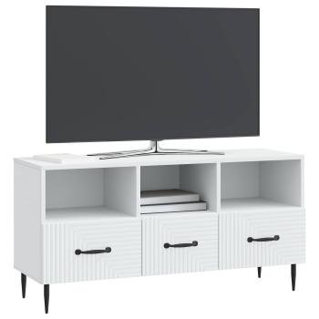 TV-Schränk mit Schubladen Weiß 102 x 34,5 x 50 cm Holzwerkstoff