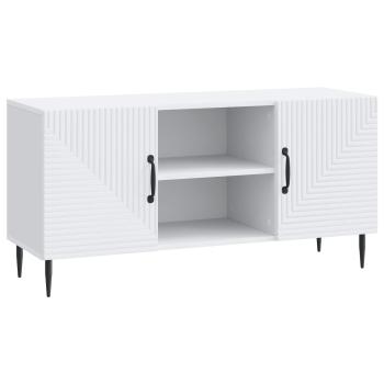 TV-Schränk Weiß 102 x 34,5 x 50 cm Holzwerkstoff