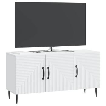 TV-Schränk Weiß 99 x 34,5 x 50 cm Holzwerkstoff