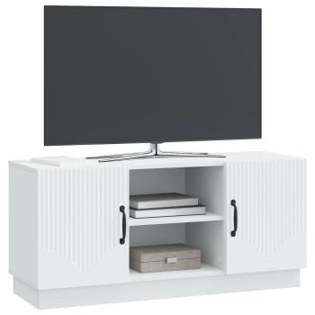TV-Schränk Weiß 102 x 34,5 x 47 cm Holzwerkstoff