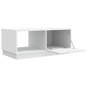 Couchtisch Weiß 90 x 50 x 37 cm Holzwerkstoff
