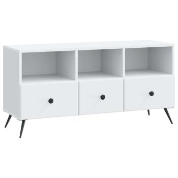 TV-Schränk mit Schubladen Weiß 102 x 34,5 x 50 cm Holzwerkstoff