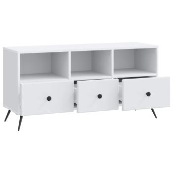 TV-Schränk mit Schubladen Weiß 102 x 34,5 x 50 cm Holzwerkstoff