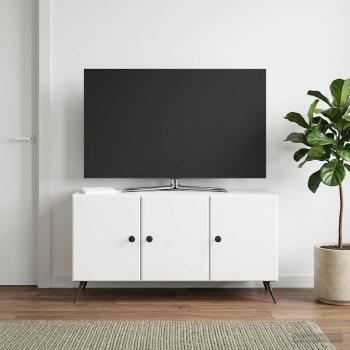 ARDEBO.de - TV-Schränk Weiß 99 x 34,5 x 50 cm Holzwerkstoff