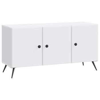 TV-Schränk Weiß 99 x 34,5 x 50 cm Holzwerkstoff