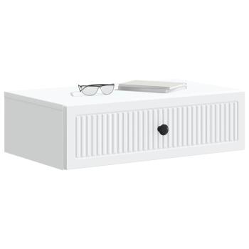 Wandmontierter Beistelltisch 59 x 34,5 x 17 cm Holzwerkstoff