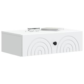 Wandmontierter Beistelltisch 59 x 34,5 x 17 cm Holzwerkstoff