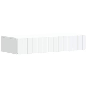 Wandmontierter Beistelltisch Weiß 87,5 x 34,5 x 17 cm