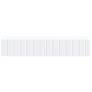 Wandmontierter Beistelltisch Weiß 87,5 x 34,5 x 17 cm