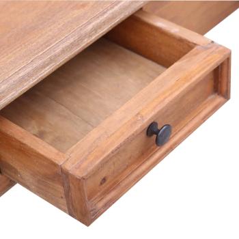 Schreibtisch mit Schubladen 90x50x101 cm Altholz Massiv
