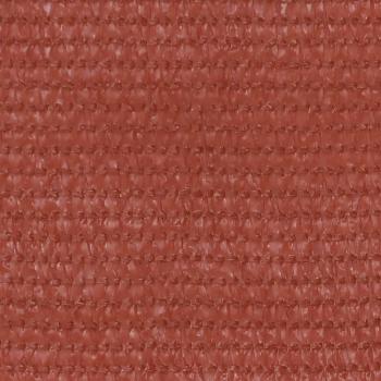 Balkon-Sichtschutz Terracotta-Rot 120x400 cm HDPE