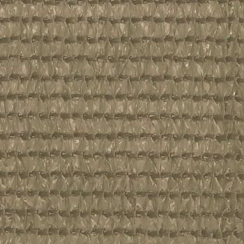 Balkon-Sichtschutz Taupe 75x300 cm HDPE