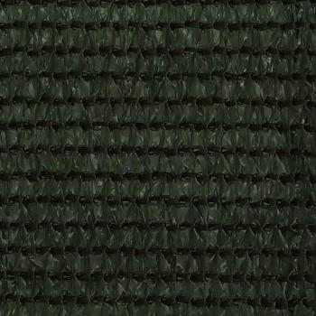 Balkon-Sichtschutz Dunkelgrün 75x400 cm HDPE