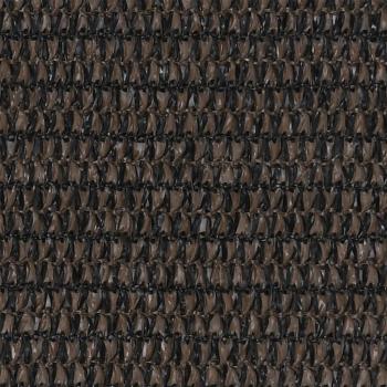 Balkon-Sichtschutz Braun 90x600 cm HDPE