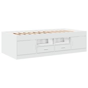 Tagesbett mit Schubladen ohne Matratze Wei? 90x200 cm