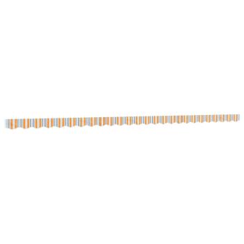 Markisenvolant Mehrfarbig Gestreift 600 cm