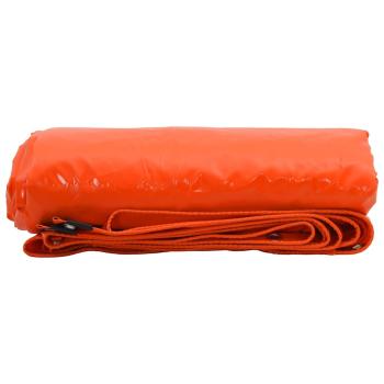 Plane 650g / m² Orange 1,5 x 2,5 m Canvas mit PVC-Beschichtung