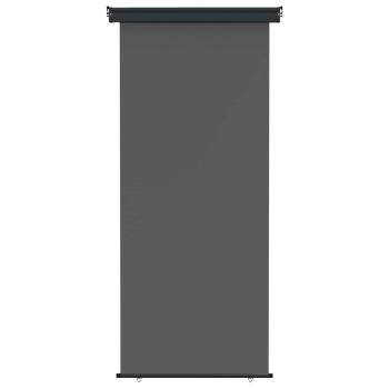 ARDEBO.de - Balkon Seitenmarkise 100 x 250 cm 100% Polyester Eisen Stahl