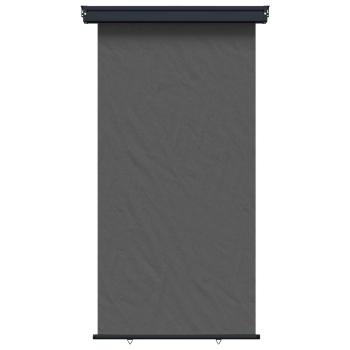 ARDEBO.de - Balkon Seitenmarkise 117 x 250 cm 100% Polyester Eisen Stahl