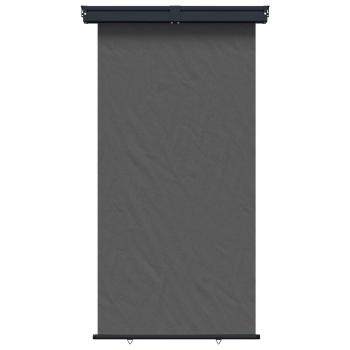 ARDEBO.de - Balkon Seitenmarkise 140 x 250 cm 100% Polyester Eisen Stahl