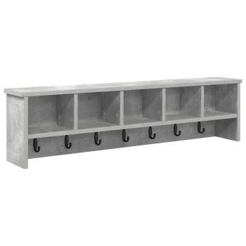 Wandmontierter nachttisch Wandhalterung Beton Grau