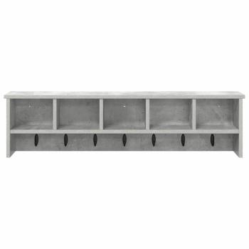 Wandmontierter nachttisch Wandhalterung Beton Grau