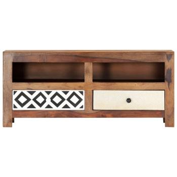 TV-Schrank 90x30x40 cm Massivholz Akazie