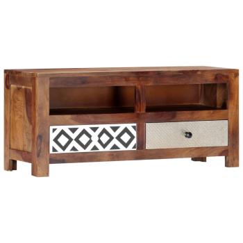 TV-Schrank 90x30x40 cm Massivholz Akazie