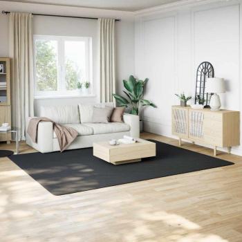 ARDEBO.de - Shaggy-Teppich Schwarz 240x305 cm Polyester