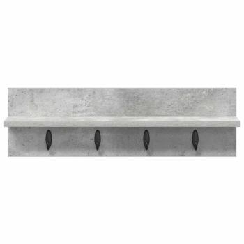 Wandmontierter nachttisch Wandhalterung Beton Grau