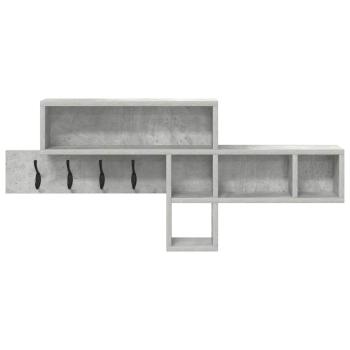 Wandmontierter nachttisch Wandhalterung Beton Grau