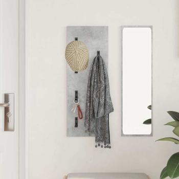 Wandmontierter nachttisch Wandhalterung Beton Grau