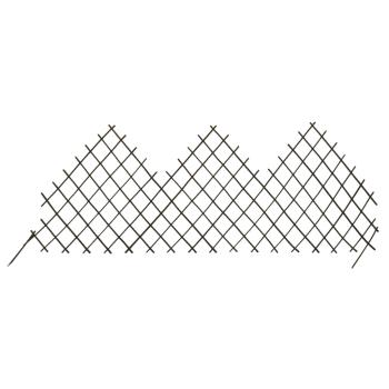 Garten-Rankzaun 5 Stk. 170x75 cm Weide