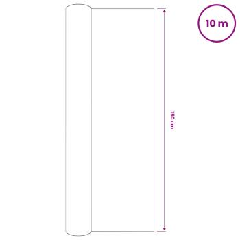 Zaunblende Grün 1,5x10 m HDPE 75 g/m²