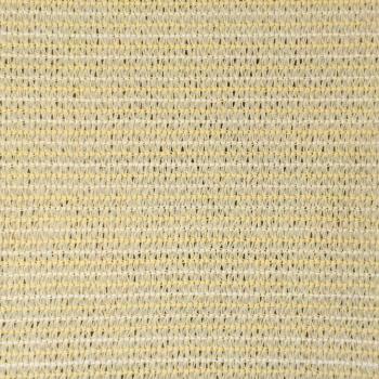 Balkonsichtschutz Beige 90 x 1200 cm HDPE und Aluminium