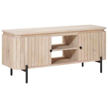 TV-Schränk mit Regal mit Speicher mit Tür 105 x 30 x 45 cm