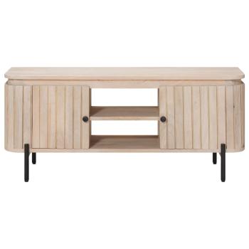 TV-Schränk mit Regal mit Speicher mit Tür 105 x 30 x 45 cm