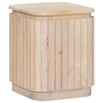 Handgefertigtes Beistelltisch-Set 2 stk. Weiß 45 x 45 x 45 cm