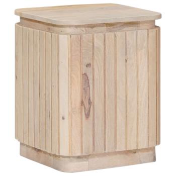 Handgefertigtes Beistelltisch-Set 2 stk. Weiß 45 x 45 x 45 cm