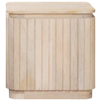 Handgefertigtes Beistelltisch-Set 2 stk. Weiß 45 x 45 x 45 cm